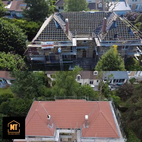 Réfection complété de toiture haut de france 92